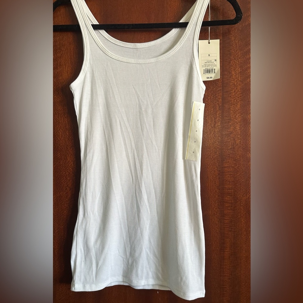 Women's White Tank Top